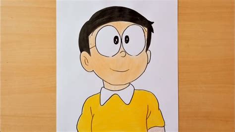 nobita drawing|easy nobita drawing.